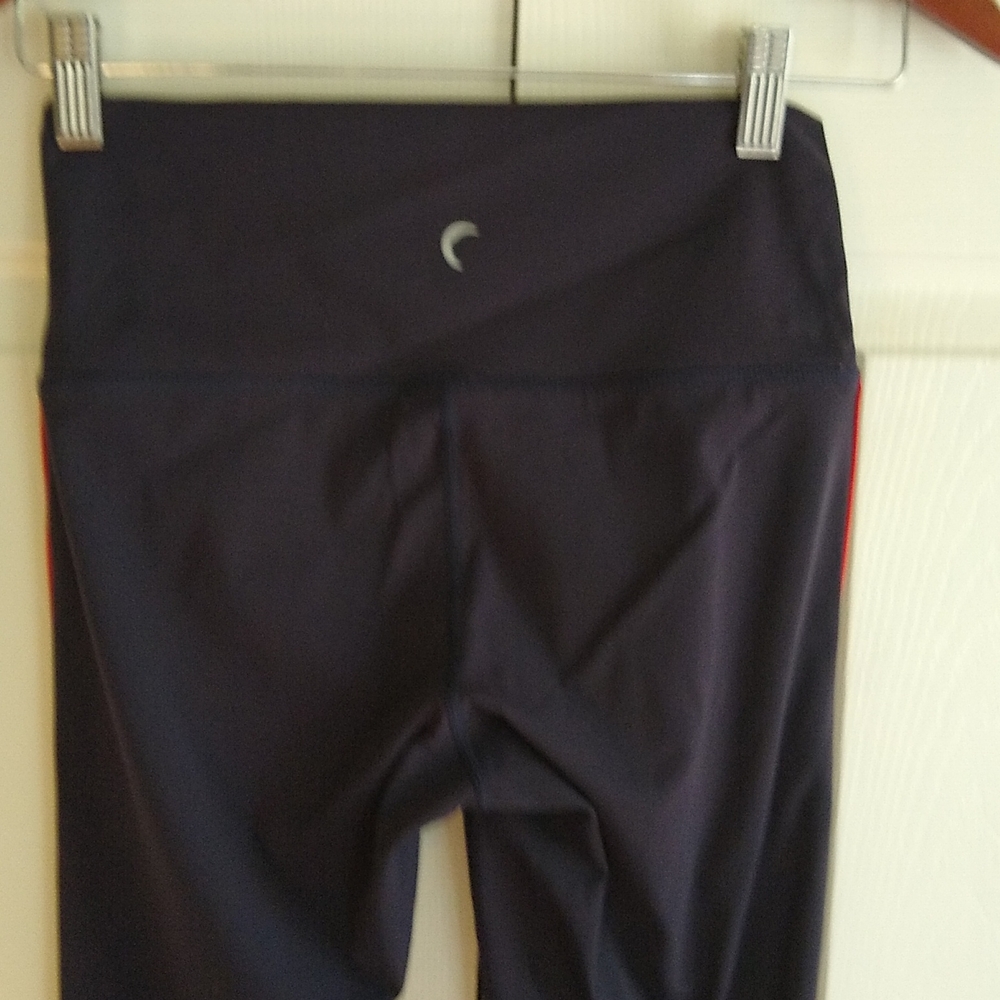 Zyia Eclipse Rainbow Luxe  Hi rise  leggings size extra small navy color - Picture 7 of 10